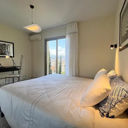 Apartment Riviera - Terrasse Des Agaves - Amazing Sea View Cote D'azur Nice