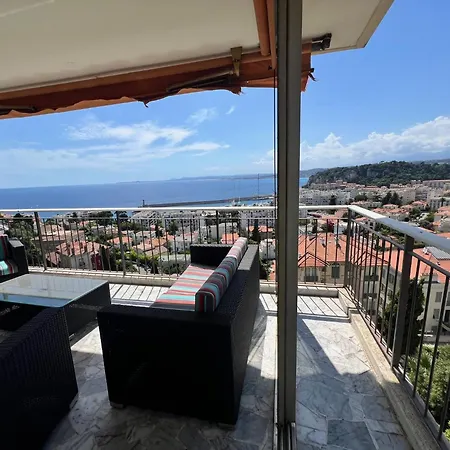 Daire Riviera - Terrasse Des Agaves - Amazing Sea View Cote D'azur *