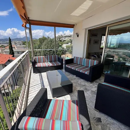 Riviera - Terrasse Des Agaves - Amazing Sea View Cote D'azur Daire Nice