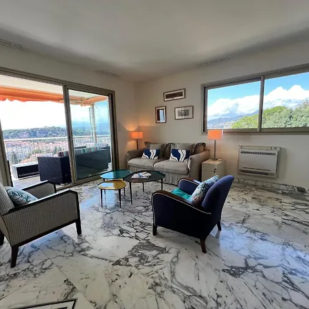 Riviera - Terrasse Des Agaves - Amazing Sea View Côte D'azur Apartamento